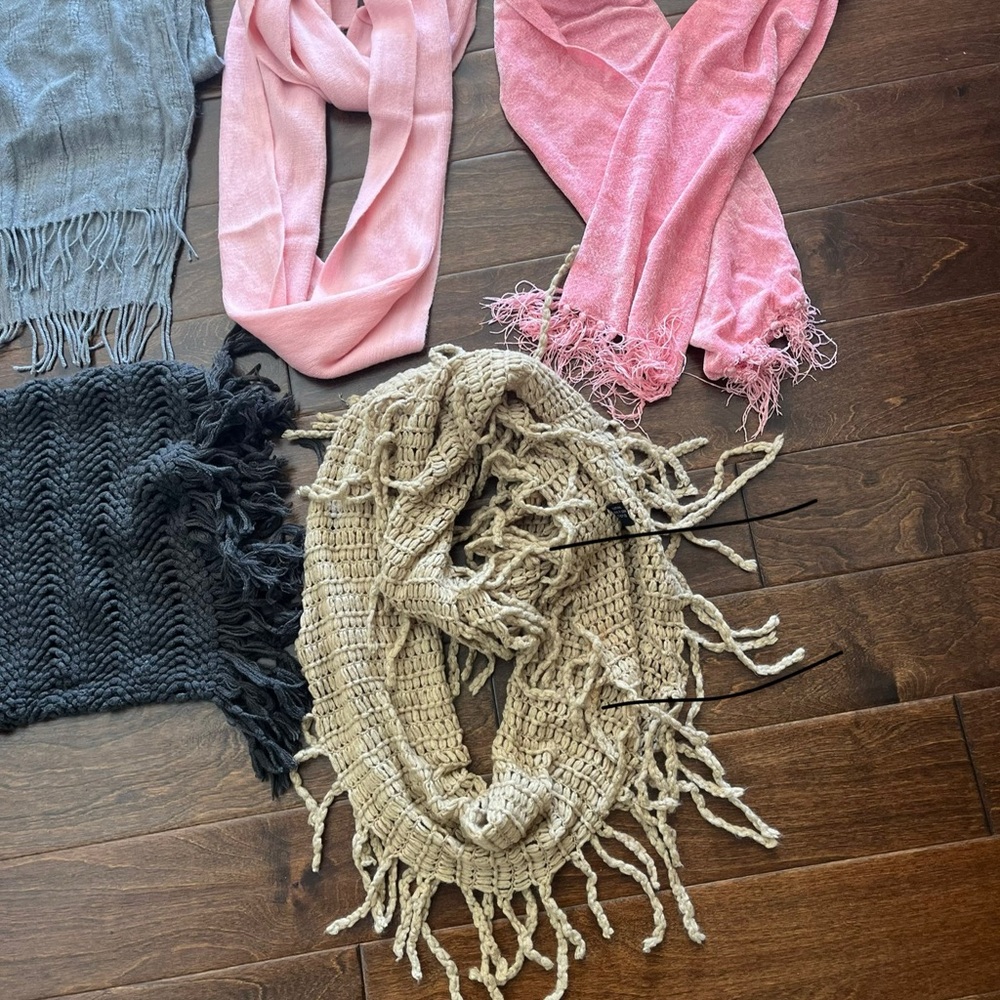 Assorted Scarves Collection Bundle - image 3